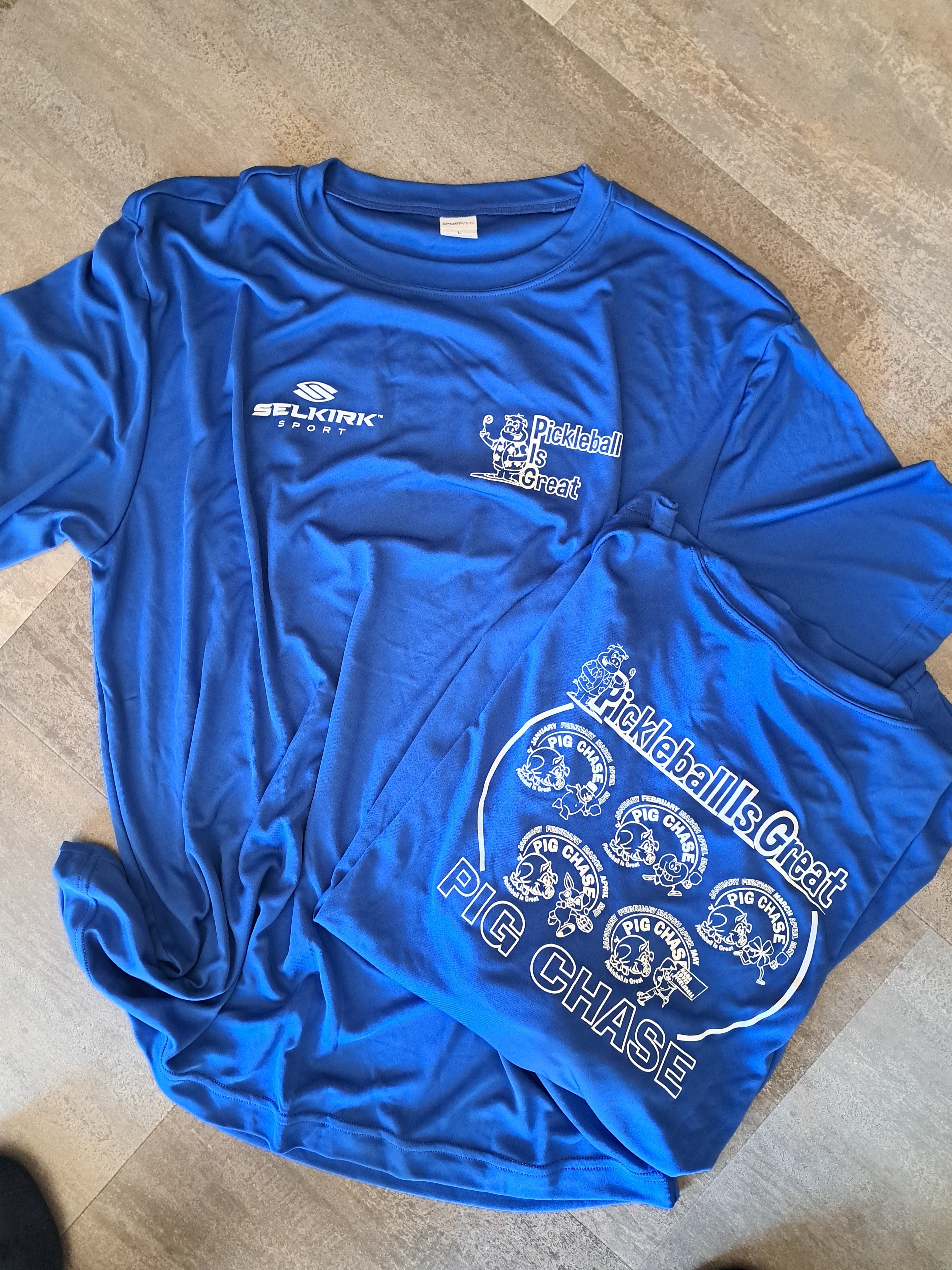 Shirt - Men's short-sleeve PIG Chase - True Blue or Drab Olive (not shown)