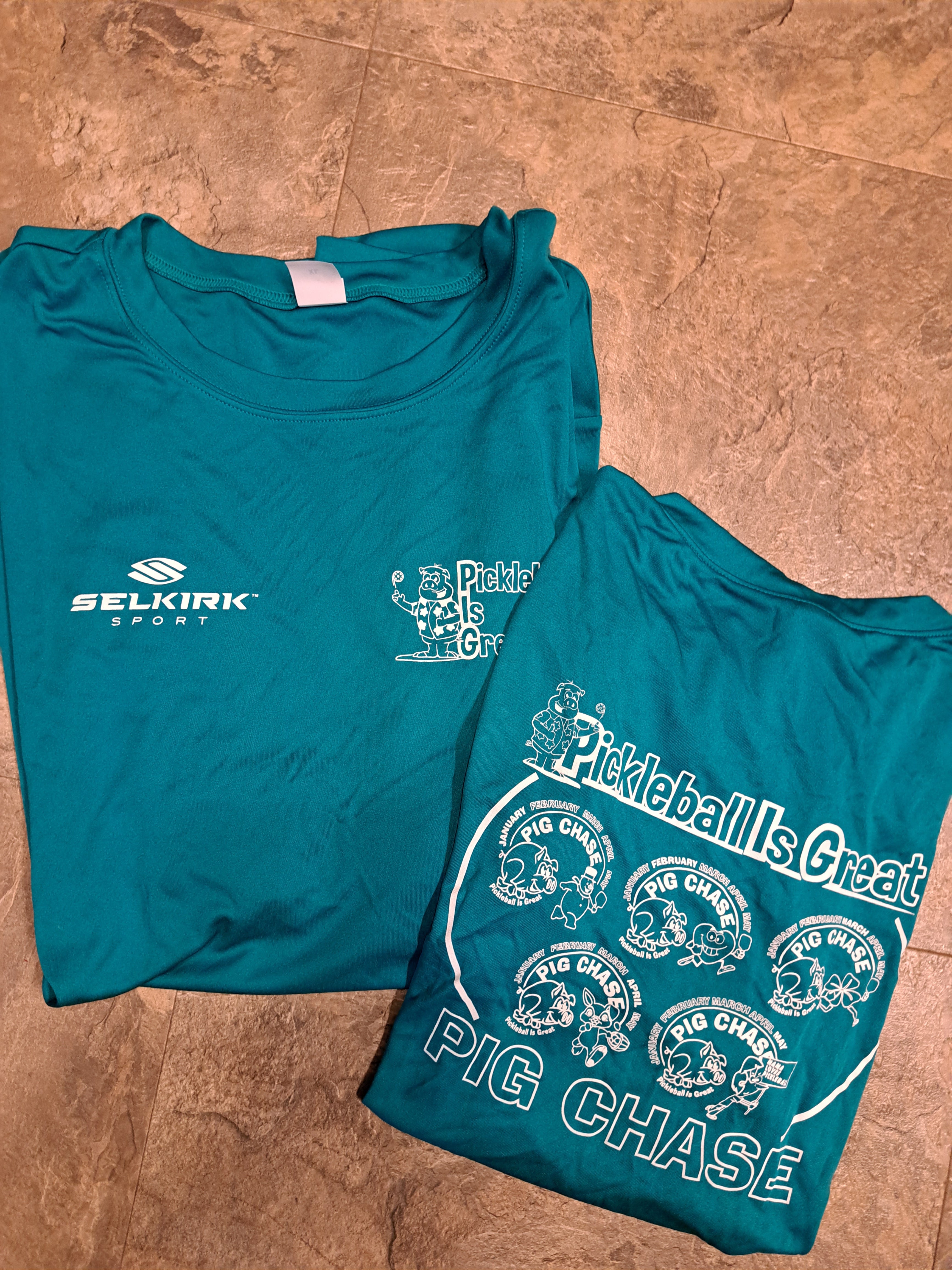 Shirt - Men's short-sleeve PIG Chase Carolina Blue or Tropic Blue