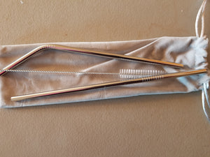 SWAG - Travel Reuseable Metal Straw Kit